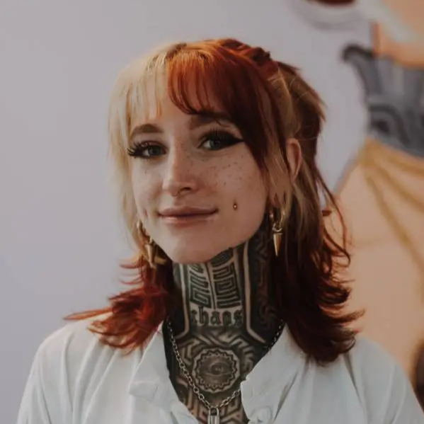 Portrait of Luna, Tattoo Artist / Owner at Ragequit Tattoo Piercing Zurich